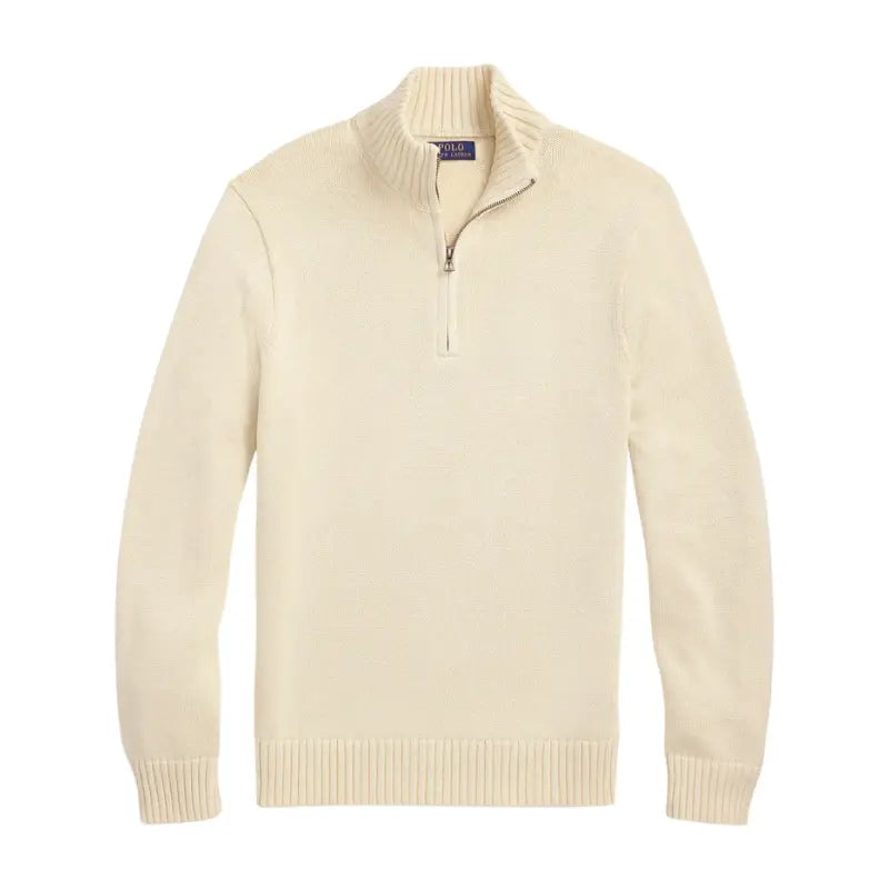 Polo Sweater With Zipper