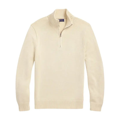 Polo Sweater With Zipper