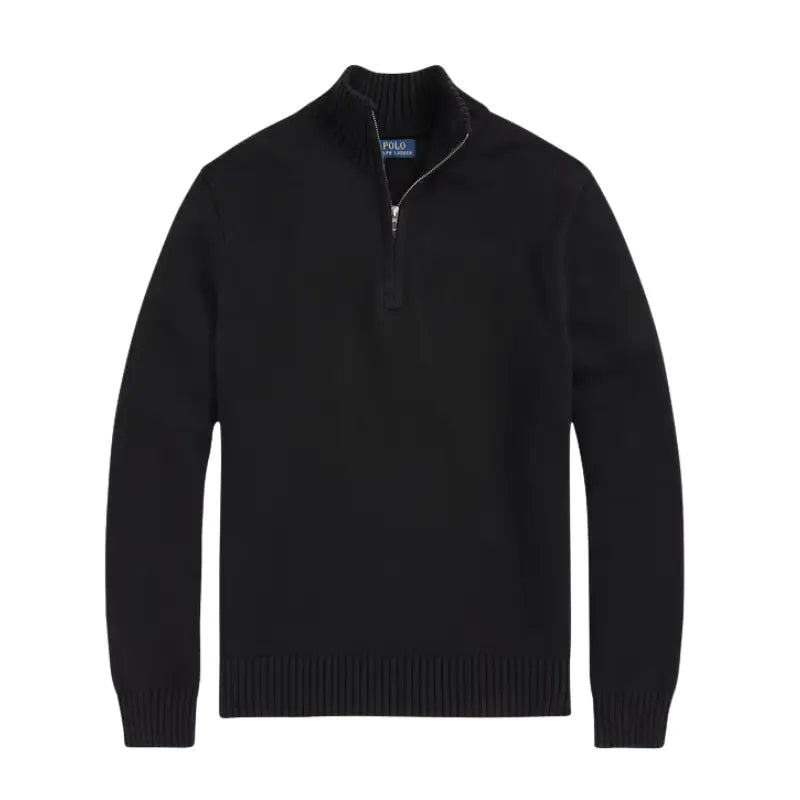 Polo Sweater With Zipper