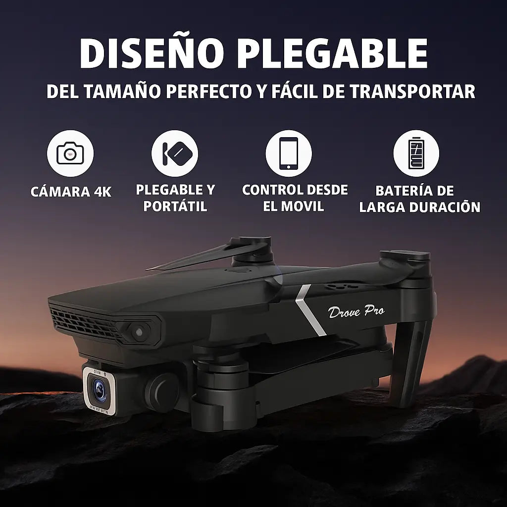 Drone Doppia Fotocamera 4K UltraFly + Batteria Aggiuntiva e Custodia [ULTIMI PEZZI]